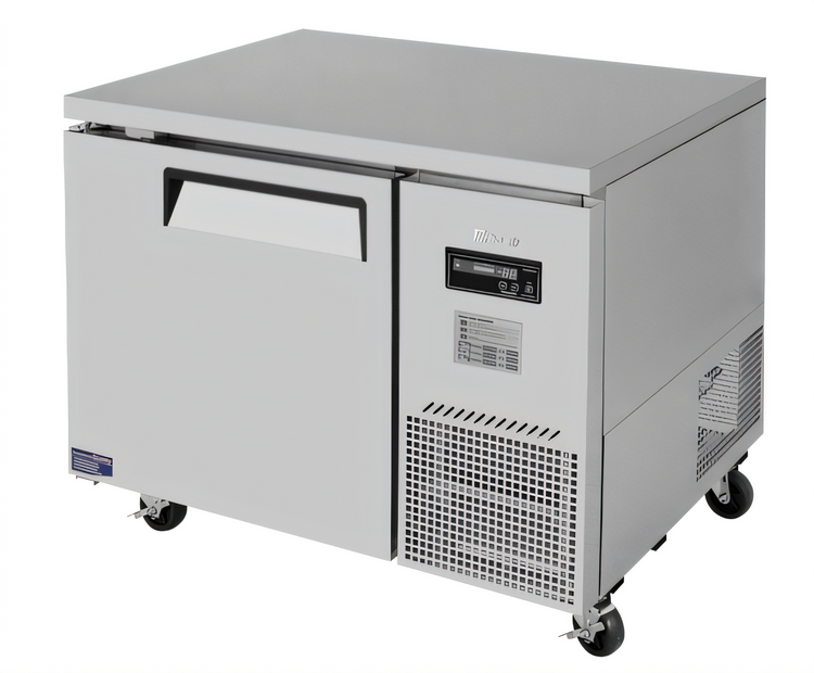 Product image #1 for Turbo Air J Series Side Mount Undercounter Freezer, 1-Section, 11 Cu. Ft., 44 Inch Wide