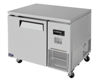 Turbo Air J Series Side Mount Undercounter Freezer, 1-Section, 11 Cu. Ft., 44 Inch Wide