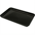 Thumbnail image #2 for Carlisle Ebony Fiberglass Rectangular Market Tray, 17-3/4 x 11-7/16 x 3/4 Inches
