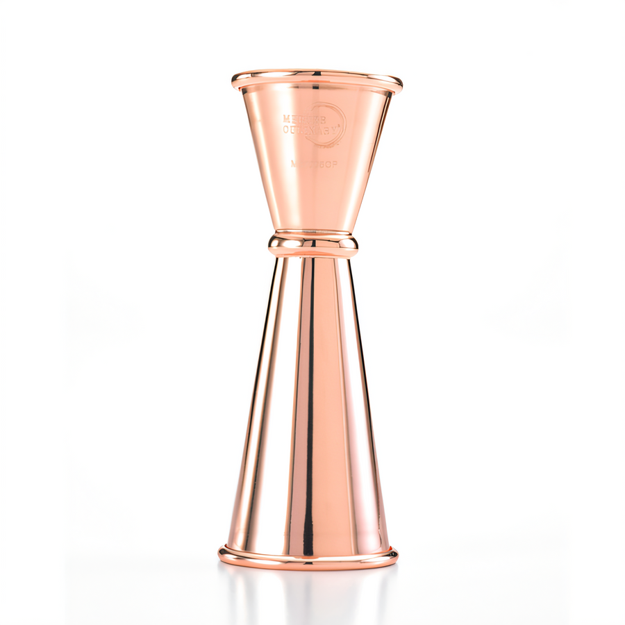 Product image #1 for Barfly Japanese-Style Double Jigger, 1 oz. x 2 oz., Copper-Plated 18/8 Stainless Steel with Internal Marking Lines