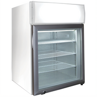 Excellence Commercial Products CTF-2HCMS Glass Door Merchandisers