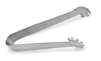 Carlisle 5-3/4-Inch One-Piece Ice Tong, 18/8 Stainless Steel, Mirror-Polished Finish