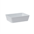Thumbnail image #1 for American Metalcraft Del Mar 96 oz. Rectangular White ABS Plastic Serving Bowl
