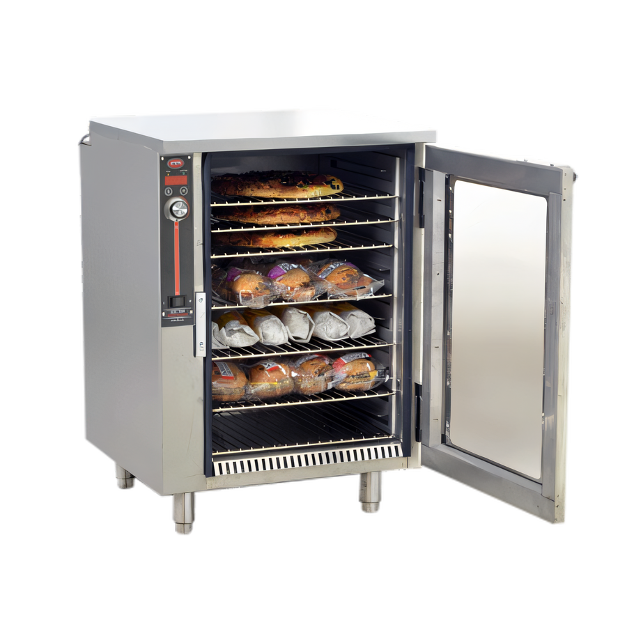 Product image #1 for Handy Line Single-Door Countertop Heated Pizza Holding Cabinet, 11 17-Inch Pizza Box Capacity