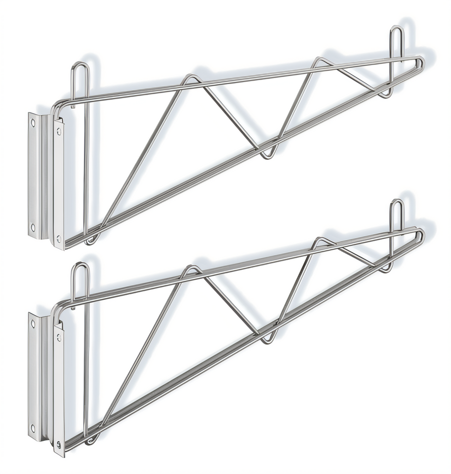 Product image #1 for Steel Works Stainless SWWB-24C Wall-Mounted Shelving