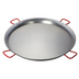 Thumbnail image #1 for Winco 35-1/2 Inch Round Polished Carbon Steel Paella Pan with 4 Handles