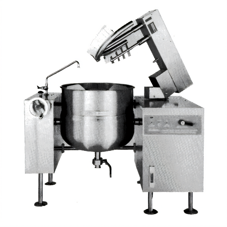 Product image #1 for Southbend Steam 40 Gallon Direct Steam Tilting Mixer Kettle with 2/3 Jacket and Power Tilt