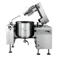 Southbend Steam 40 Gallon Direct Steam Tilting Mixer Kettle with 2/3 Jacket and Power Tilt
