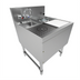 Thumbnail image #1 for Advance Tabco Prestige Underbar Hand & Dump Sink Prep Station with Faucet, Glass Rinser, Dipperwell, and Cutting Board