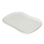 Thumbnail image #1 for CFS Brands Stadia® 5300980 13 x 7 Inch Oblong Melamine Platter, Greige Case of 12
