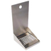 Thumbnail image #1 for Micro Matic USA DP-721D Wall-Mount Drip Tray Trough with Louvered Stainless Steel Screen, 6 x 6 x 11 Inches
