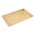 Thumbnail image #1 for Winco Gold-Tone Textured Acrylic Display Tray, Rectangular Full Size, 20-3/4 x 12-3/4 Inches