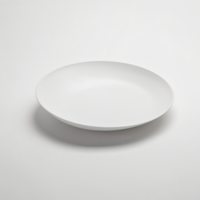 American Metalcraft 104 oz. Angled White Melamine Bowl, 16 Inch Diameter x 3 Inch High