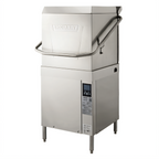 Thumbnail image #1 for Hobart Warewash AM16-BAS-2 High-Temp Door-Type Dishwasher, 60 Racks/Hour, Universal Straight-Thru/Corner, Stainless Steel
