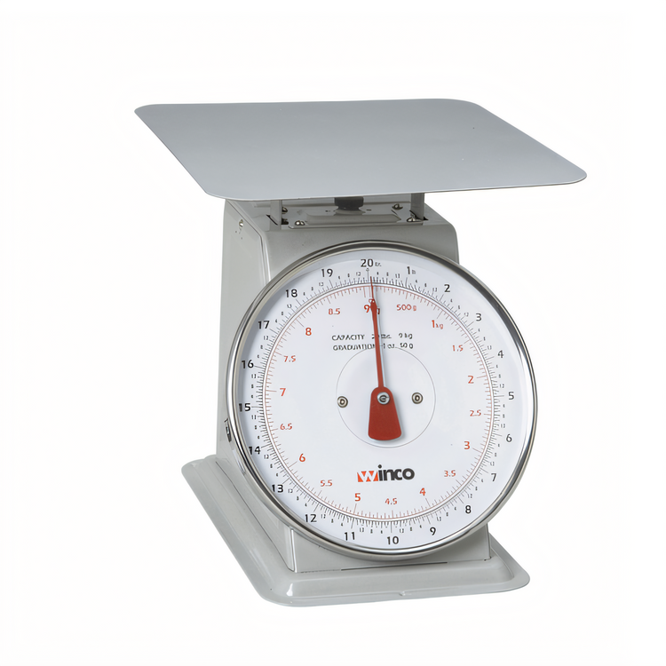 Product image #1 for Mechanical Receiving/Portion Scale with 8-Inch Dial, 20 lb. Capacity, Painted Steel
