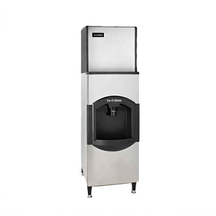 Product image #1 for Ice-O-Matic ICE Series CD40022 Floor-Model Cube Ice Dispenser, 120 lb Storage, Push Dispense, 115V