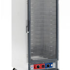 Thumbnail image #1 for Metro C5 C517-CFC-4 3/4-Height Mobile Heated Holding & Proofing Cabinet, Clear Polycarbonate Door, 14 Sheet Pan Capacity, 120V