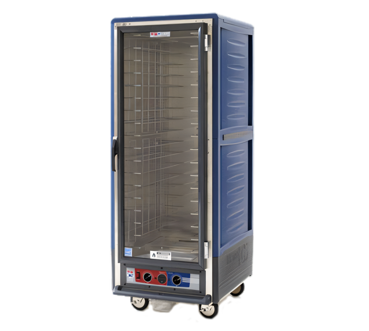 Product image #1 for Metro C5 3 Series Full Height Moisture Heated Holding & Proofing Cabinet with Blue Insulation Armour and Clear Polycarbonate Door
