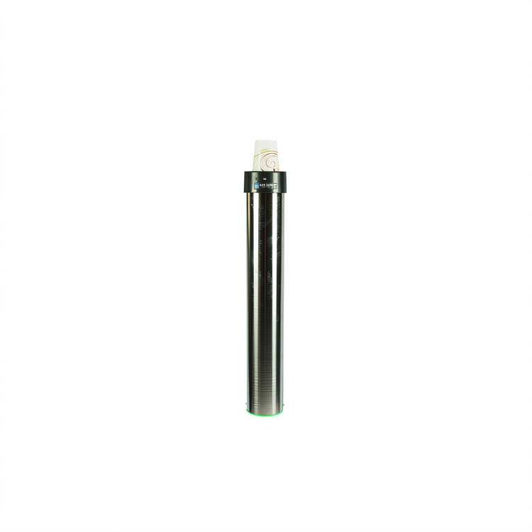 Product image #1 for Surface-Mount Stainless Steel Beverage Cup Dispenser for 6 to 10 oz. Cups