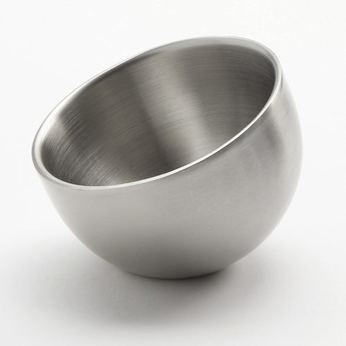 Product image #1 for American Metalcraft 5 oz Double-Wall Angled Stainless Steel Sauce Cup, Satin Finish