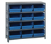 Thumbnail image #1 for Quantum Heavy-Duty Stationary Wire Shelving Unit, 36