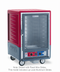 Thumbnail image #1 for Metro C5 3 Series Insulation Armour Mobile 1/2-Height Combination Heated Holding and Proofing Cabinet with Clear Polycarbonate Door and Lip Load Slides