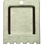 Thumbnail image #1 for Globe (Middleby) PANINI-SCRAPER Panini Plate Scraper, 4-3/4" Wide Metal Blade, Grooved Pattern