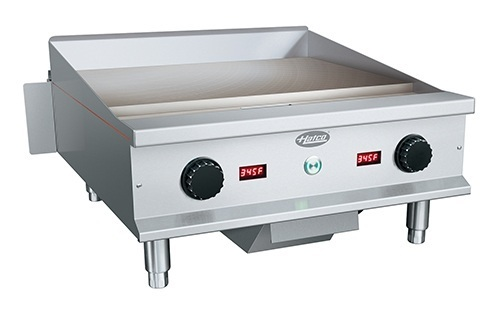 Product image #1 for Hatco 24-Inch Countertop Induction Griddle with 2 Independent Heat Zones