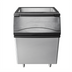 Thumbnail image #1 for Atosa 30-Inch Ice Storage Bin, 396 lb Capacity, Stainless Steel Exterior, Top-Hinged Slanted Door