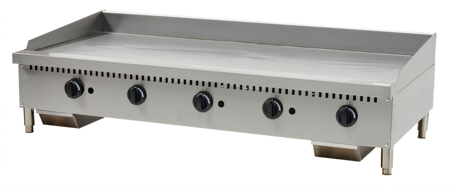 Product image #1 for Serv-Ware 60-Inch 5-Burner Thermostatic Natural Gas Griddle
