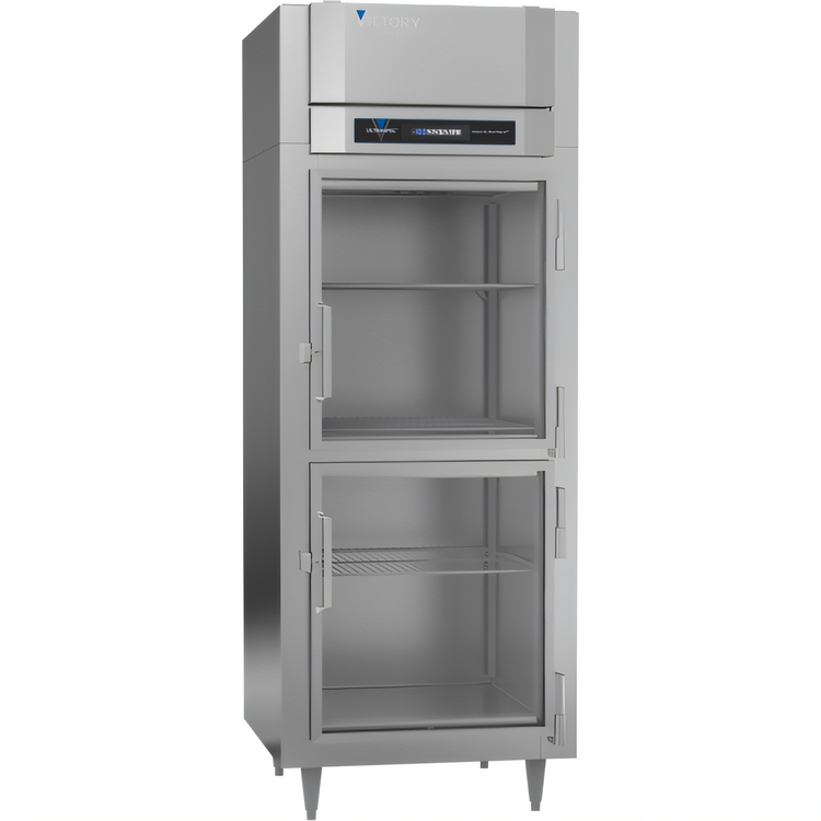 Product image #1 for Victory UltraSpec Extra Wide Glass Half-Door Reach-In Freezer, 1-Section, 24.4 Cu. Ft.