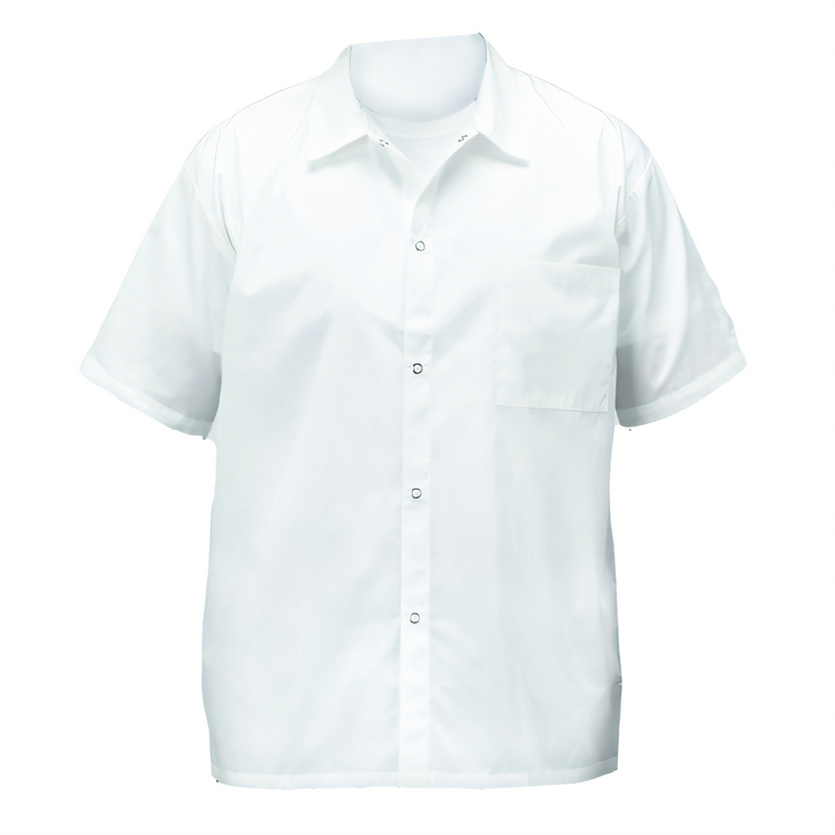 Product image #1 for Winco UNF-1WS Signature Chef Chef Coats Case of 48