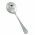 Thumbnail image #1 for Winco Elite 5-7/8 Inch 18/0 Stainless Steel Heavyweight Bouillon Spoon