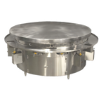 Thumbnail image #1 for Town Equipment MBR-72 72-Inch Gas Mongolian Barbecue Range with Cast Iron Top and 12 Burners