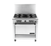 Thumbnail image #1 for Garland Master Series Heavy Duty 34-Inch Gas Range with Standard Oven and 4 Open Burners