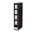 Thumbnail image #1 for AcryFab Vertical Countertop Lid & Straw Holder Tower, Black ABS Plastic