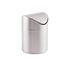 Thumbnail image #1 for American Metalcraft Brushed Stainless Steel Round Swing Waste Bin