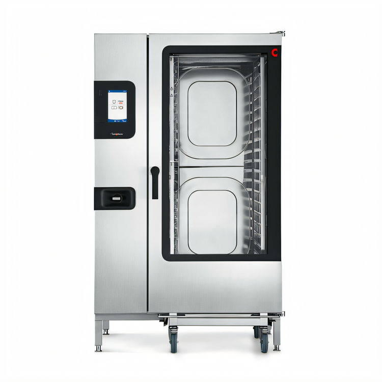 Product image #1 for Convotherm K12 C4 ET 20.20GS-N DD School Package Roll-In Gas Combi Oven with easyTouch Controls