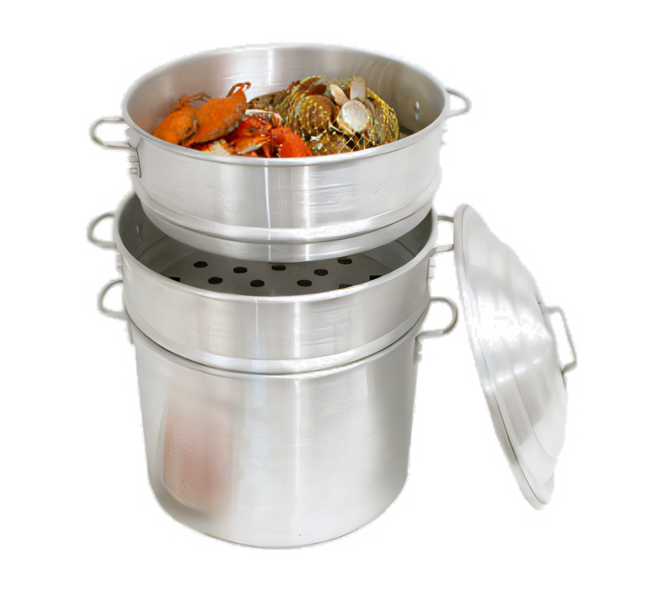 Product image #1 for 16-Inch Aluminum Clam Steamer Set