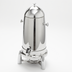 Thumbnail image #1 for Evolution 12 Qt Round Stainless Steel Coffee Urn with Faucet and Fuel Holder