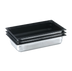 Thumbnail image #1 for Vollrath Super Pan 3 1/1 GN Solid Hotel Pan, 4-Inch Deep, Black Nonstick Stainless Steel