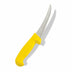 Thumbnail image #1 for Crestware 6-Inch Curved Semi-Flexible Boning Knife with Yellow Polypropylene Handle