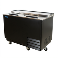 BK Resources GF-50 Underbar Glass Froster / Plate Chiller, 50-Inch, 240 Mug Capacity