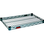 Thumbnail image #1 for Eagle Group Valu-Gard 2136VG Wire Shelf, 36"W x 21"D, Green Epoxy Finish Case of 4