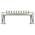 Thumbnail image #1 for Micro Matic Pass-Thru Countertop Glycol-Cooled 2-Column Draft Beer Tower with 10 Stainless Steel Faucets