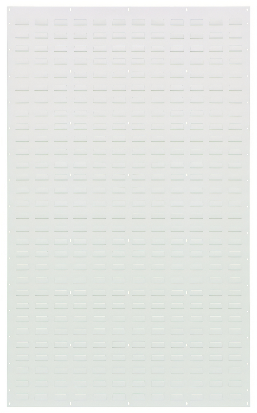 Product image #1 for Quantum Wall-Mounted Louvered Panel Starter Unit, 36 x 61 Inches, Oyster White Enamel Finish