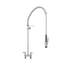 Thumbnail image #1 for International Deck-Mounted Pre-Rinse Assembly with 4-Inch Centers, Flexible Gooseneck, 21-Inch Riser, 36-Inch Hose and Pro Spray Valve