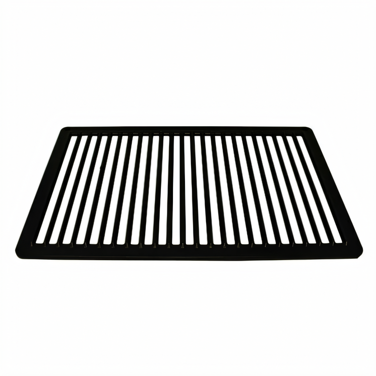 Product image #1 for Omcan Cast Iron Rectangular Combigrill Grill Pan, GN 1/1 Size, 12 x 20 Inches, Non-Stick