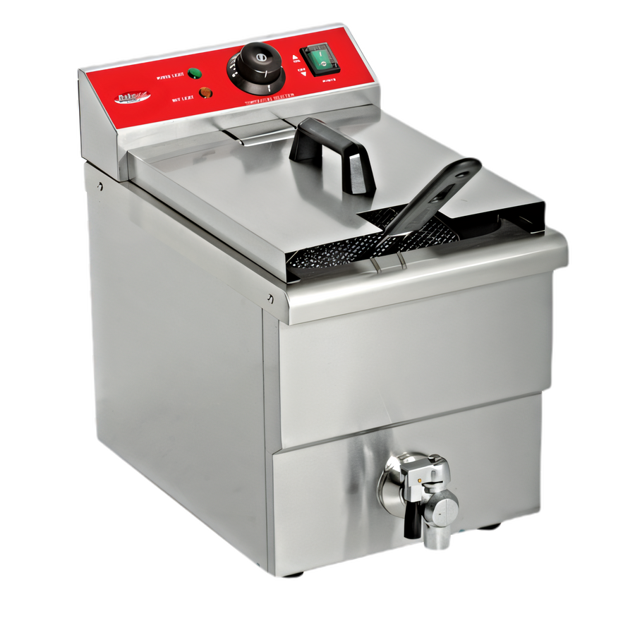 Product image #1 for BakeMax Single Mini Countertop Electric Fryer, 6-Liter, 208V