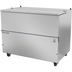Thumbnail image #1 for Beverage-Air Single Access Cold Wall School Milk Cooler, 49-Inch, 20.32 Cu. Ft., Stainless Steel